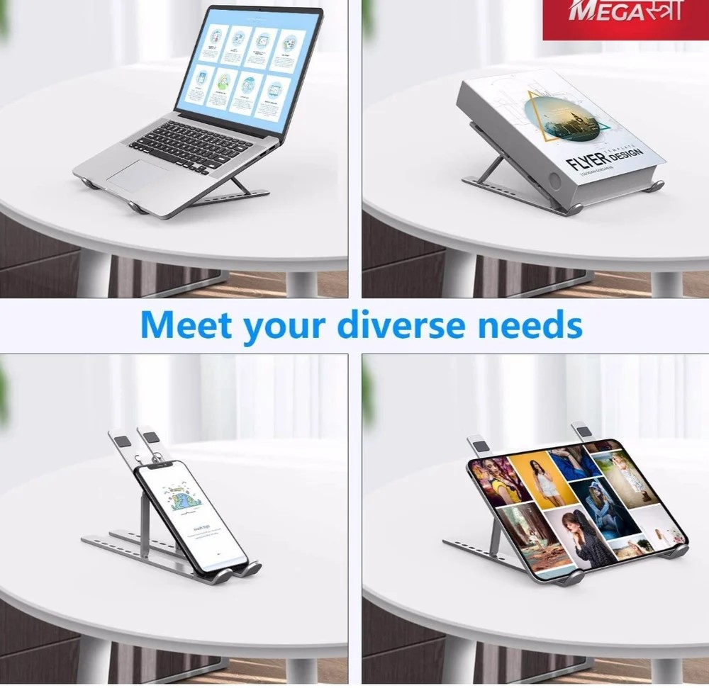 Support pliable pour Laptop et Tablette - Universel